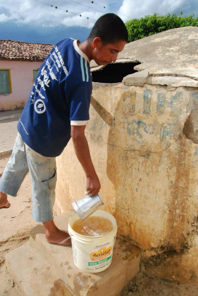 A implementação das cisternas de placas é uma iniciativa para a convivência com o semiárido. Foto: Edvan Lessa.