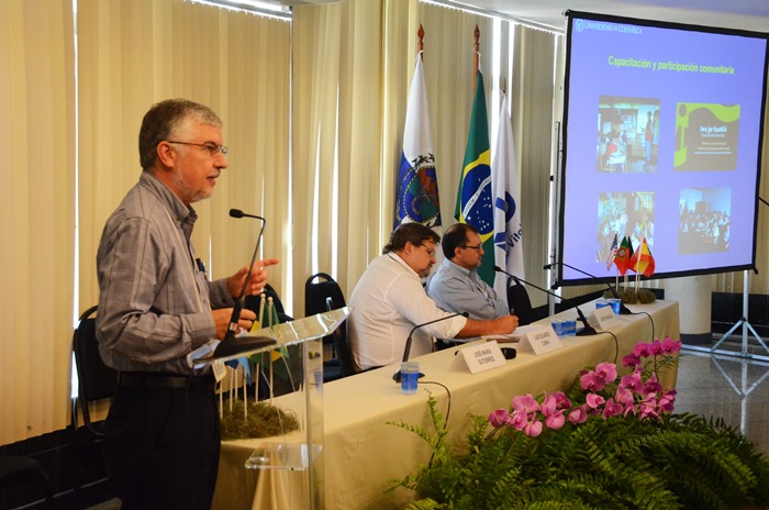 As palestras contaram com a presença dos representantes das quatro instituições brasileiras produtoras de soros antipeçonhentos.